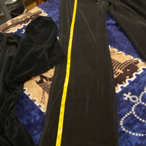 Victoria Secret 2 Pc Velour Tracksuit w longer jacket L - Picture 4 of 8